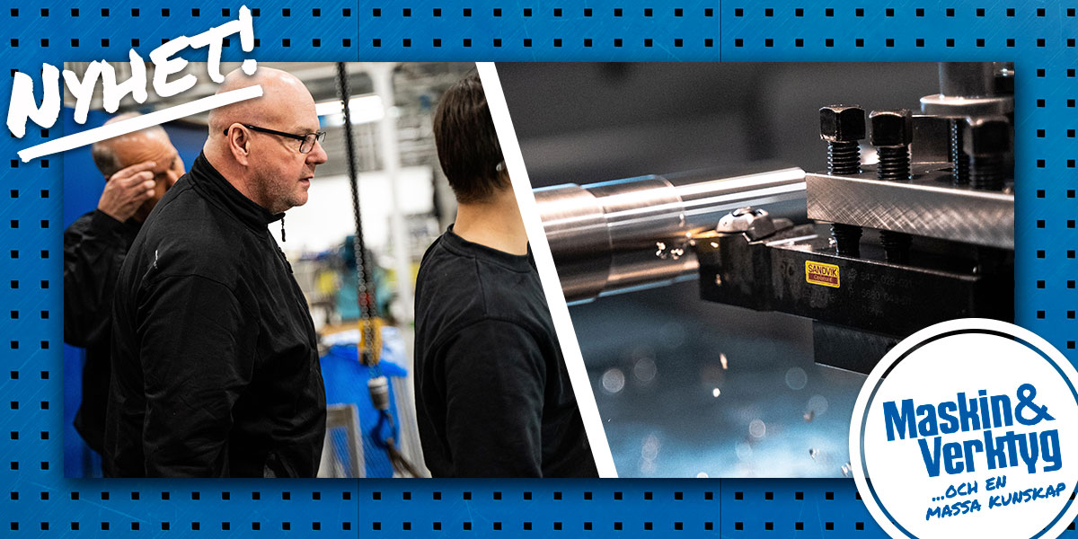 Sandvik Coromant tillsammans med Maskin och Verktyg Maskin & Verktyg